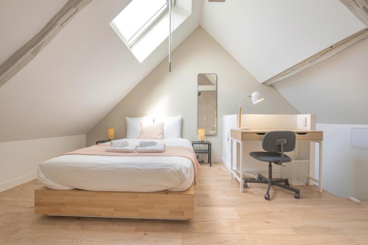 Triplex Cosy Apartment Reims Exterior photo